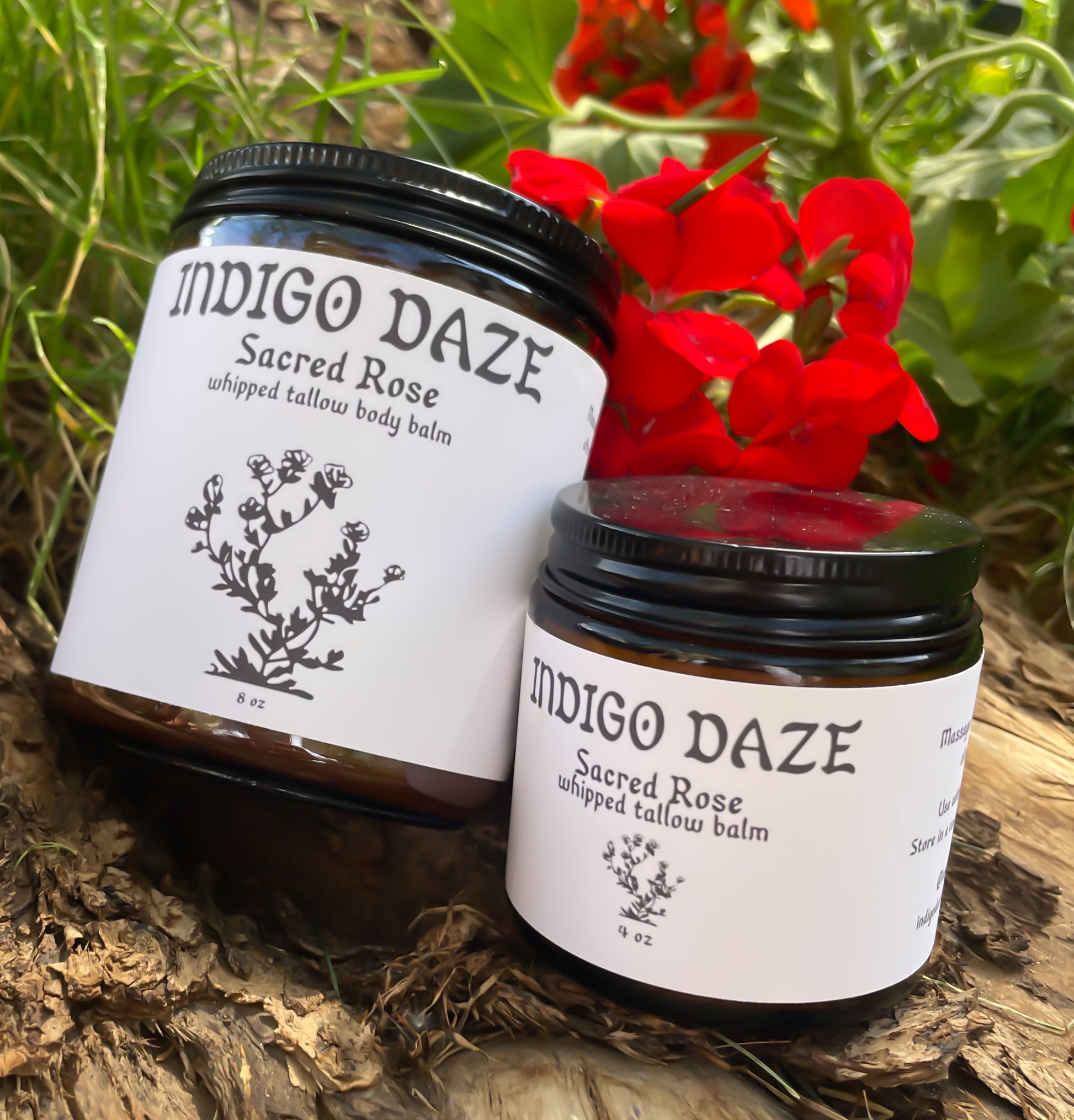 Sacred Rose Tallow Balm - Whipped